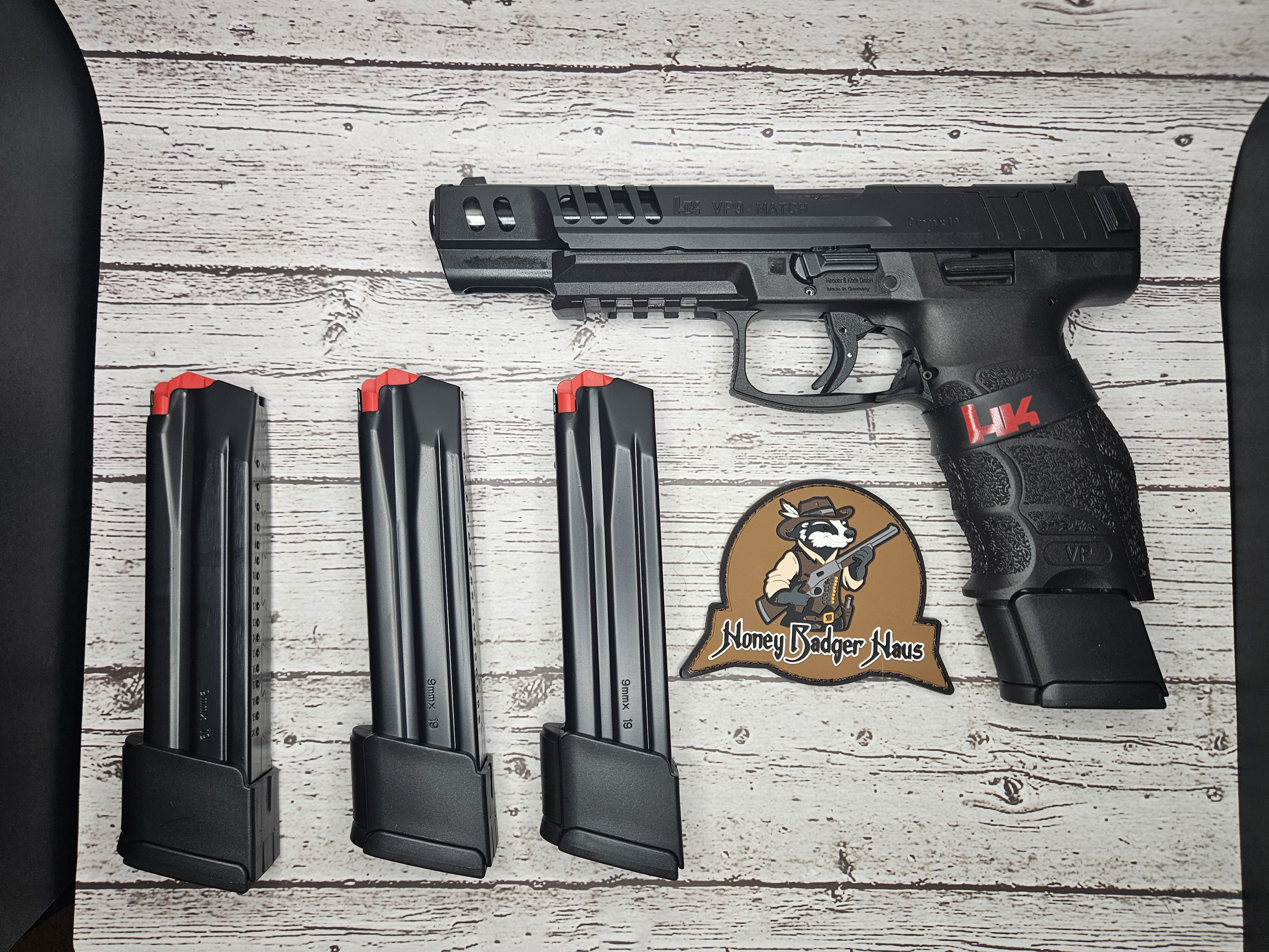 HK VP9 Match 9mm 5.51'' 20-Rd Semi-Auto Pistol