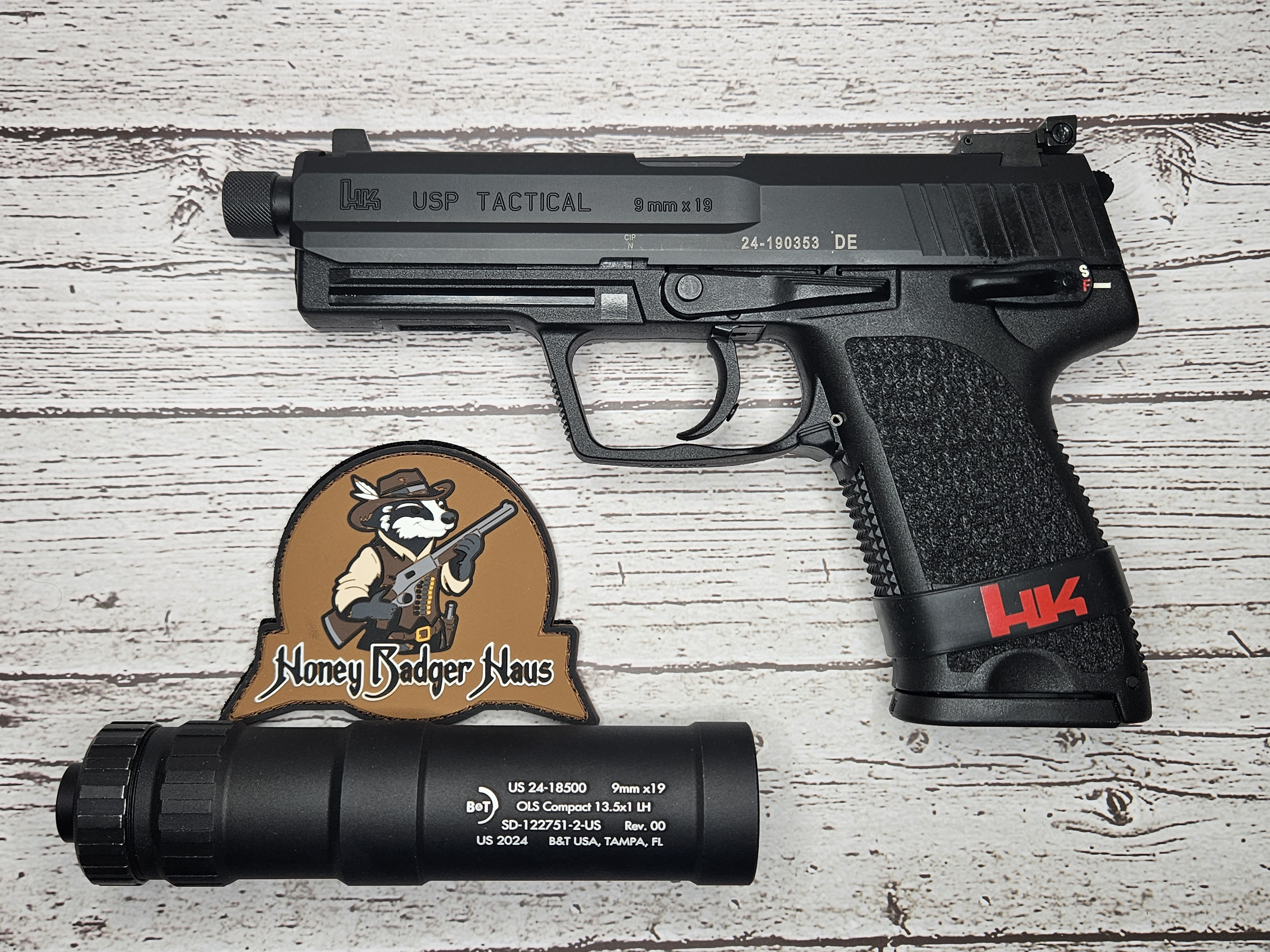 Heckler & Koch Usp9 Tactical Suppressor Package